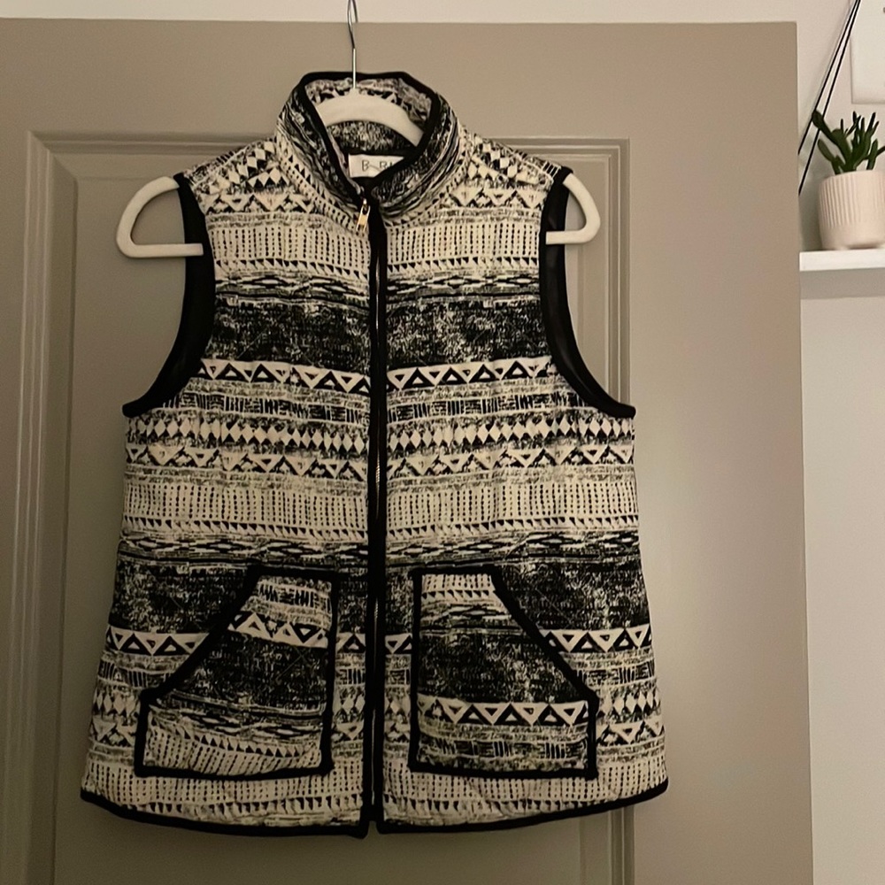 Patterned Quilt Vest